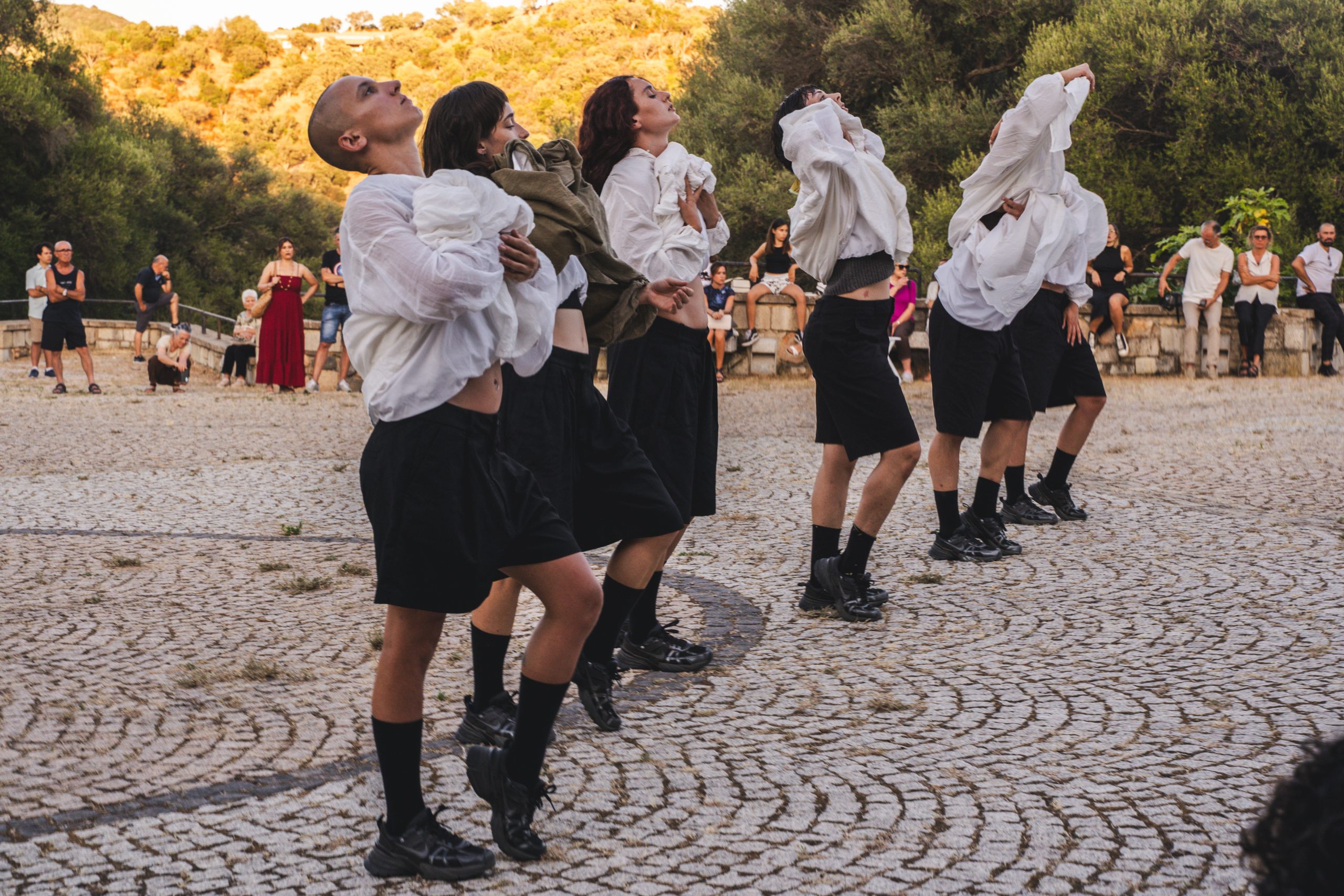 Villacidro | Photo: Nunzia Picciallo, Châtelaine Côté-Rioux, Giulia Cannas, Myriam Arseneault Campbell, Rachele Montis and Brontë Poiré-Prest © Olga Bussa