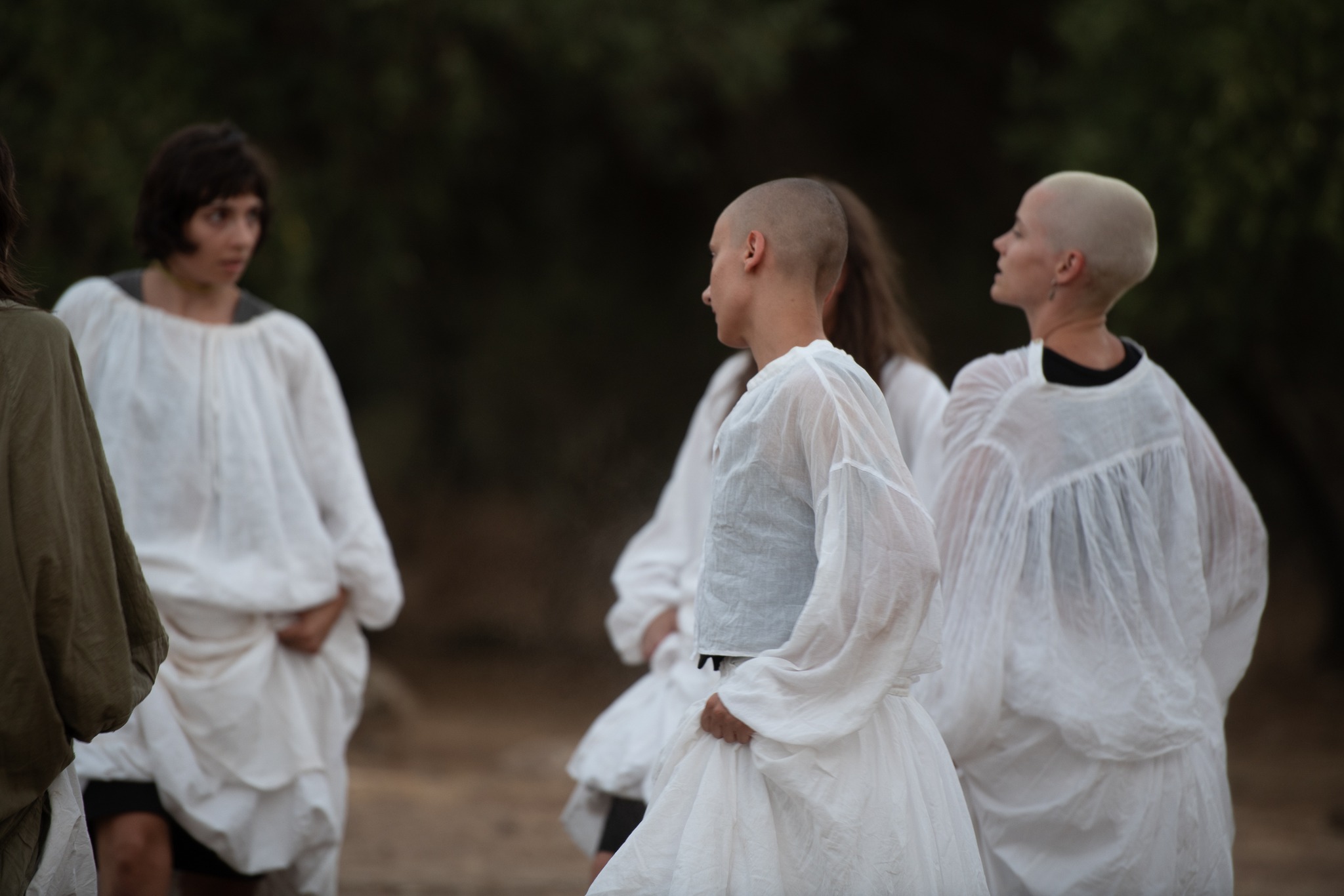 Myriam Arseneault Campbell, Nunzia Picciallo, Brontë Poiré-Prest © Laura Farneti pour Fuorimargine