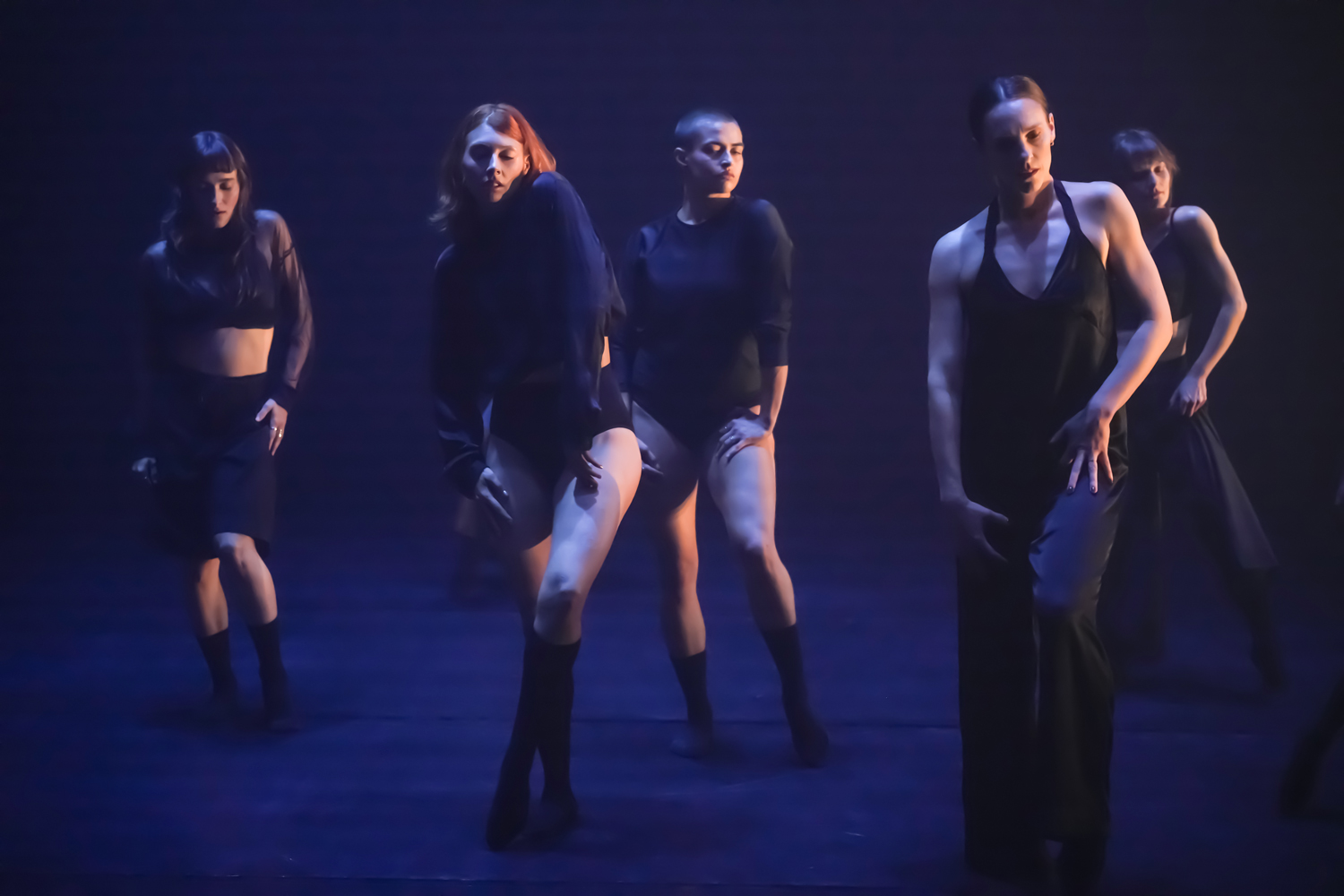 Châtelaine Côté-Rioux, Myriam Arseneault Campbell, Gabby Kachan, Kimberley de Jong et Marie-Eve Quilicot © Luc Senécal